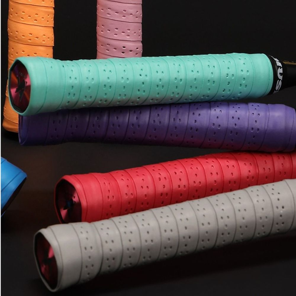Badminton Grip - เทปผ้าไมโครไฟเบอร์สำหรับพันด้ามไม้แบดมินตัน หนาพิเศษ ซับเหงื่อ กันลื่น ทนทาน