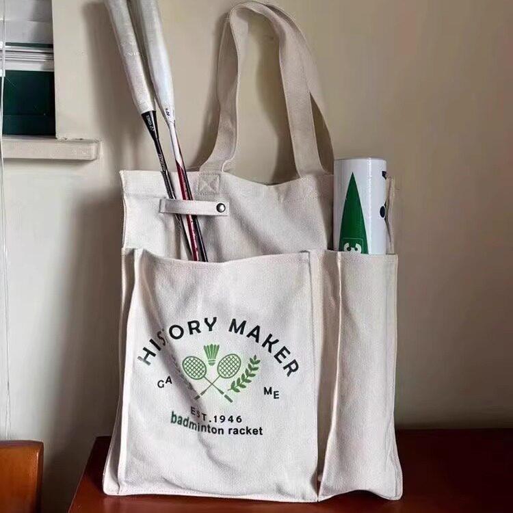 กระเป๋าใส่ไม้แบดมินตันผ้าแคนวา - Badminton Bag บทวิจารณ์และราคา