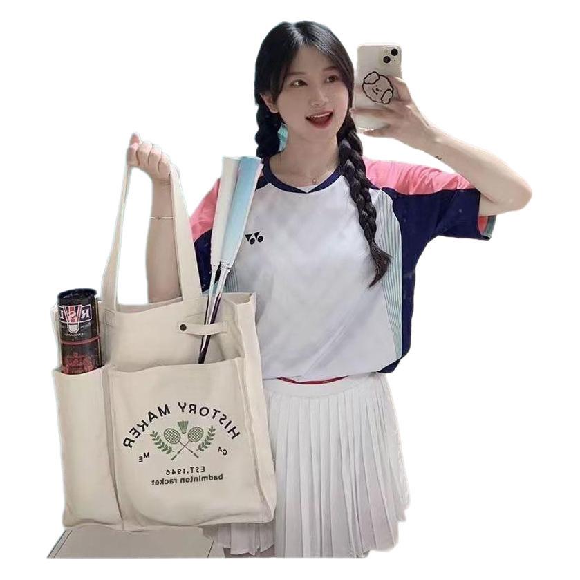 กระเป๋าใส่ไม้แบดมินตันผ้าแคนวา - Badminton Bag บทวิจารณ์และราคา