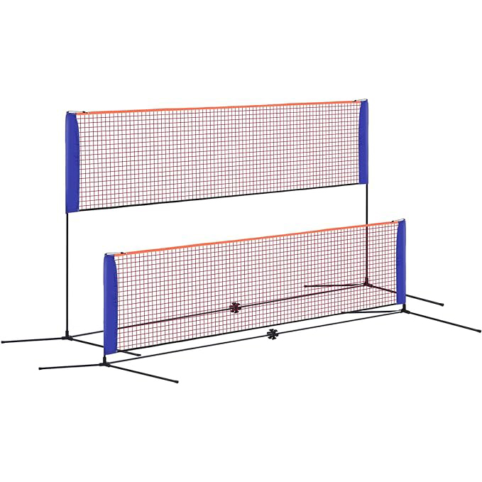 ตาข่ายแบดมินตันแบบพกพา ขนาดเล็ - Badminton Net บทวิจารณ์และราคา