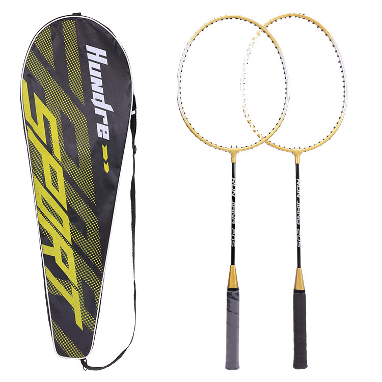 ชุดไม้แบดมินตัน โลหะผสมเหล็ก ท - Badminton Racket Carbon บทวิจารณ์และราคา