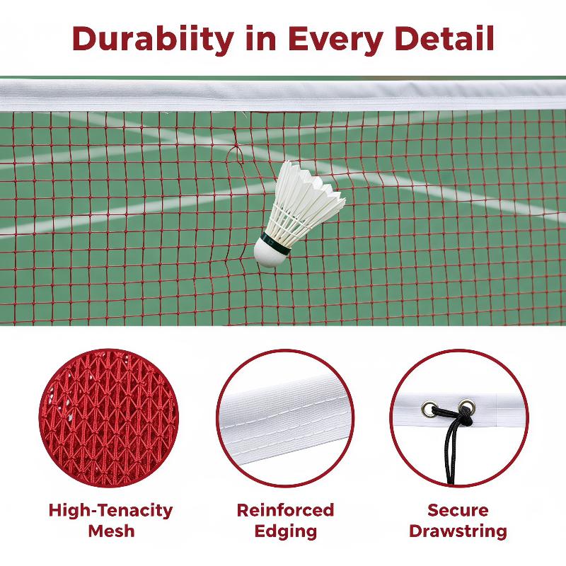 ตาข่ายแบดมินตันมาตรฐานขนาด 6 เ - Badminton Net บทวิจารณ์และราคา