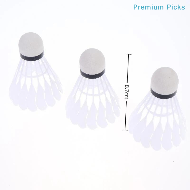 ลูกขนไก่แบดมินตันแบบพกพา 3/6/1 - Badminton Shuttlecock บทวิจารณ์และราคา