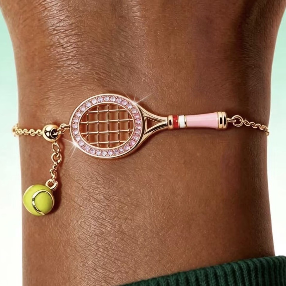 สร้อยข้อมือนำโชค สายรัดมือ สไต - Badminton Racket บทวิจารณ์และราคา